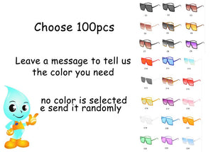 Shades Black Oversized Square Sunglasses  2023 Popular Retro Big Flat Top Plastic Men Sun Glasses Bulk UV400