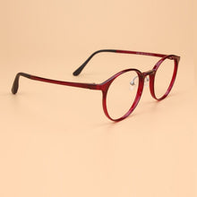 Carica l&#39;immagine nel visualizzatore di Gallery, Width-134 Ultra light retro plastic steel small face men eyewear women circular myopia goggle optical eyeglasses eyewear frames