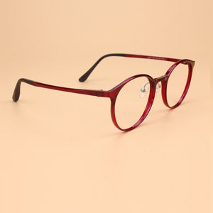 Width-134 Ultra light retro plastic steel small face men eyewear women circular myopia goggle optical eyeglasses eyewear frames