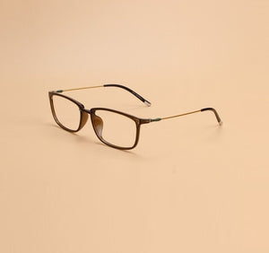 Width-135 plastic steel memory temple myopia eyeglasses frame small face men women art RETRO academy ultra light optical Glasses