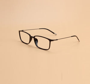 Width-135 plastic steel memory temple myopia eyeglasses frame small face men women art RETRO academy ultra light optical Glasses
