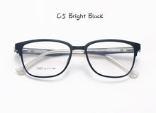 Load image into Gallery viewer, Width-136 Ultralight TR90 Carbon Steel Women Eyeglasses Eyewear Frame Vintage Art Height Prescription Myopia Glasses Frames Men