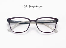 Load image into Gallery viewer, Width-136 Ultralight TR90 Carbon Steel Women Eyeglasses Eyewear Frame Vintage Art Height Prescription Myopia Glasses Frames Men