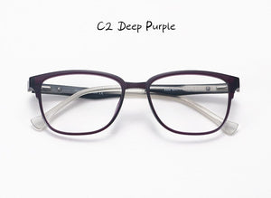Width-136 Ultralight TR90 Carbon Steel Women Eyeglasses Eyewear Frame Vintage Art Height Prescription Myopia Glasses Frames Men