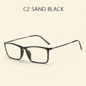 Width-137 Ultra light  plastic steel tungsten thin Temple eyewear brand Square computer goggle eyeglasses frames new