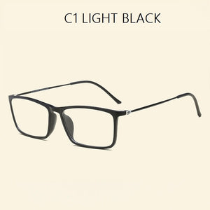 Width-137 Ultra light  plastic steel tungsten thin Temple eyewear brand Square computer goggle eyeglasses frames new