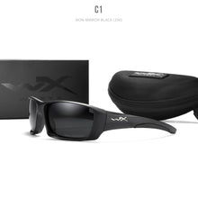 Load image into Gallery viewer, Wiley x  WX brand 2023 Sports Sunglasses Men HD Polarized Sun Glasses TR90 Square Frame Reflective Coating Mirror lens UV400