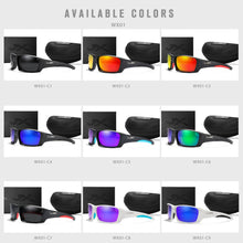 Load image into Gallery viewer, Wiley x  WX brand 2023 Sports Sunglasses Men HD Polarized Sun Glasses TR90 Square Frame Reflective Coating Mirror lens UV400