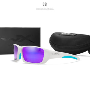 Wileyx Sunglasses men Polarized lens TR90 Frame Fishing glasses women UV400 9 colors WX01