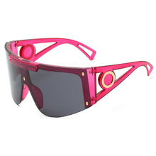 Load image into Gallery viewer, Woman Designer Sunglasses Women 2023  Onepieces Oversized Rimless Sunglass Lunette De Soleil Femme Luxe