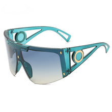Load image into Gallery viewer, Woman Designer Sunglasses Women 2023  Onepieces Oversized Rimless Sunglass Lunette De Soleil Femme Luxe