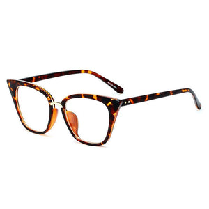 Woman Optical Eyeglasses Female Stylish Frame Spectacles for Women Prescription Eyewear Glasses Frame Cat-Eye Style
