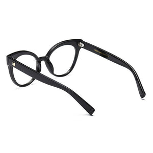 Woman Optical Eyeglasses Metal Legs and Acetate Rim Spectacles for Women Prescription Eyewear Glasses Frame Cat-Eye Style