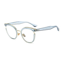 Load image into Gallery viewer, Woman Semi-Transparent Acetate Optical Eyeglasses Fashion Frame Spectacles for Women Prescription Eyewear Glasses Frame