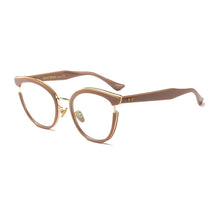 Load image into Gallery viewer, Woman Semi-Transparent Acetate Optical Eyeglasses Fashion Frame Spectacles for Women Prescription Eyewear Glasses Frame