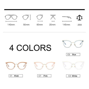 Woman Semi-Transparent Acetate Optical Eyeglasses Fashion Frame Spectacles for Women Prescription Eyewear Glasses Frame
