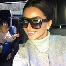 Load image into Gallery viewer, Woman Vintage Square Sun glasses black shades Female Retro Sunglass  Designer Sunglasses WomenUV400