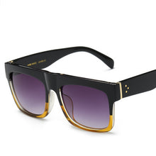 Load image into Gallery viewer, Woman Vintage Square Sun glasses black shades Female Retro Sunglass  Designer Sunglasses WomenUV400