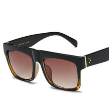 Load image into Gallery viewer, Woman Vintage Square Sun glasses black shades Female Retro Sunglass  Designer Sunglasses WomenUV400