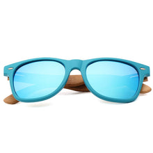 Load image into Gallery viewer, Women 2023 Sun Glasses Square Natural Bamboo  Original Sunglasses Handmade Vintage Polarized  Eyewear