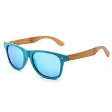 Load image into Gallery viewer, Women 2023 Sun Glasses Square Natural Bamboo  Original Sunglasses Handmade Vintage Polarized  Eyewear
