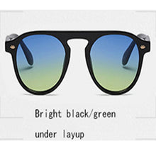 Load image into Gallery viewer, Women 2023  Brand Designer Retro Vintage Sunglasses Pink Yellow Glasses Round Lunette De Soleil Femme