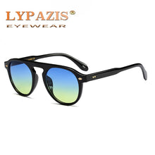 Load image into Gallery viewer, Women 2023  Brand Designer Retro Vintage Sunglasses Pink Yellow Glasses Round Lunette De Soleil Femme