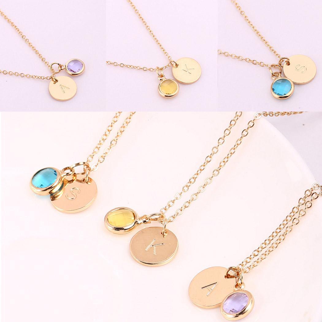 Women 2inch K Pendant 5 Fashion Necklace Letter Pattern 46 Link 18 A 3inch Jewelry S Personality Chain 5cm Hook 2 5cm Clavicle