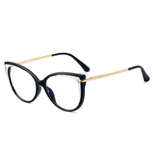 Load image into Gallery viewer, Women Blue Light Blocking Glasses Frame Designer Brand UV400 Anti-Reflective Filtering Harmful Blue Ray Eyeglasses Frame