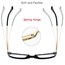 Load image into Gallery viewer, Women Blue Light Blocking Glasses Frame Designer Brand UV400 Anti-Reflective Filtering Harmful Blue Ray Eyeglasses Frame