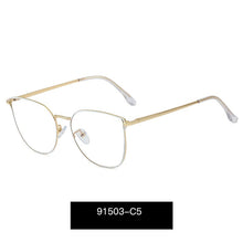 Load image into Gallery viewer, Women Blue Light Blocking Glasses Frame Optical Glasses Eyewear Prescription UV400 Optical Spectacles Woman Female Stylish Glass