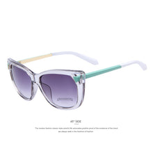 Load image into Gallery viewer, Women Brand Design Cat Eye Sunglasses Retro Ladies Cat Eye Sunglasses Metal Legs  UV400