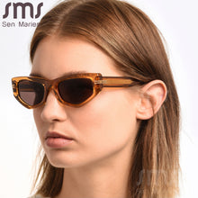 Load image into Gallery viewer, Women Cat Eeye Sunglasses  Brand Designer Punk Irregular Sun Glasses Men UV400 Goggle Shades Eyeglasses Gafas De Sol