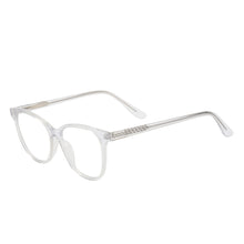 Load image into Gallery viewer, Women Cat Eye Clear Acetate Eyeglasses Full Rim Optical Spectacles Frame With Spring Hinge For Myopia Prescription Lenses