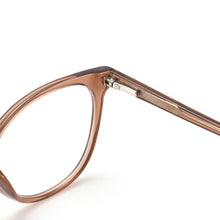Load image into Gallery viewer, Women Cat Eye Clear Acetate Eyeglasses Full Rim Optical Spectacles Frame With Spring Hinge For Myopia Prescription Lenses