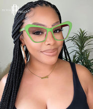 Load image into Gallery viewer, Women Cat Eye Computer Glasses Blue Light Blocking Eyeglasses Spectacles Frames Eyewear Optical Frames Ladies Gaming Glasses