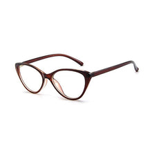 Load image into Gallery viewer, Women Cat Eye Spectacle Eyeglasses Frame Men Clear Lens Optical Plain Glasse Frame Computer Glasses Myopic Glasses Unisex