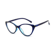 Load image into Gallery viewer, Women Cat Eye Spectacle Eyeglasses Frame Men Clear Lens Optical Plain Glasse Frame Computer Glasses Myopic Glasses Unisex