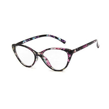Load image into Gallery viewer, Women Cat Eye Spectacle Eyeglasses Frame Men Clear Lens Optical Plain Glasse Frame Computer Glasses Myopic Glasses Unisex