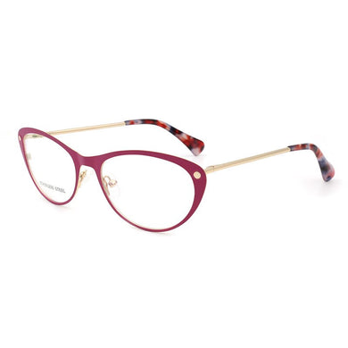 Women Cat Eye Stainless Steel  Woman Eyeglasses Optical Female Eyewear Prescription Glasses Frame Spectacles