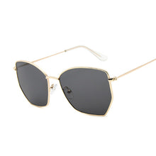 Load image into Gallery viewer, Women Cat Eye Sunglasses Cute Sexy Brand Designer Summer Retro Oversized Frame Black Yellow Cateye Sun Glasses Female