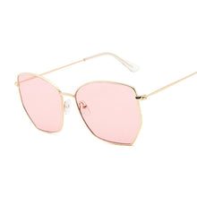Load image into Gallery viewer, Women Cat Eye Sunglasses Cute Sexy Brand Designer Summer Retro Oversized Frame Black Yellow Cateye Sun Glasses Female