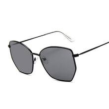 Load image into Gallery viewer, Women Cat Eye Sunglasses Cute Sexy Brand Designer Summer Retro Oversized Frame Black Yellow Cateye Sun Glasses Female