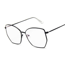 Load image into Gallery viewer, Women Cat Eye Sunglasses Cute Sexy Brand Designer Summer Retro Oversized Frame Black Yellow Cateye Sun Glasses Female