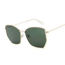 Load image into Gallery viewer, Women Cat Eye Sunglasses Cute Sexy Brand Designer Summer Retro Oversized Frame Black Yellow Cateye Sun Glasses Female