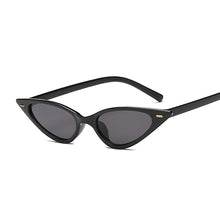 Load image into Gallery viewer, Women Cat Eye Sunglasses Small Size Brand Designer Retro Ladies Sun Glasses Female Black Purple Red Glasses UV400