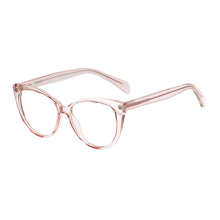 Load image into Gallery viewer, Women Cat Eye Transparent Glasses Clear TR90 Lightweight Spectacles Frame For Prescription Lenses