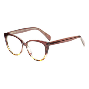 Women Cat Eye Transparent Glasses Clear TR90 Lightweight Spectacles Frame For Prescription Lenses