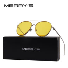 Carica l&#39;immagine nel visualizzatore di Gallery, Women Classic Brand Designer Rimless Sunglasses Twin Beam Metal Frame Sun Glasses S&#39;8095