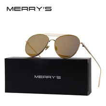 Carica l&#39;immagine nel visualizzatore di Gallery, Women Classic Brand Designer Rimless Sunglasses Twin Beam Metal Frame Sun Glasses S&#39;8095